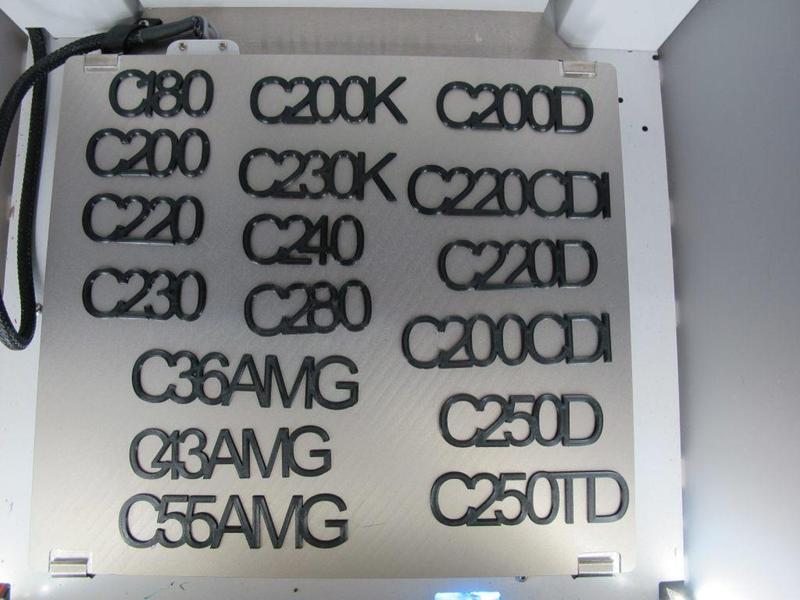 Mercedes W202 all Models keychains