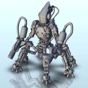 Ylos combat robot (29) - BattleTech MechWarrior Scifi Science fiction SF Warhordes Grimdark Confrontation Necromunda