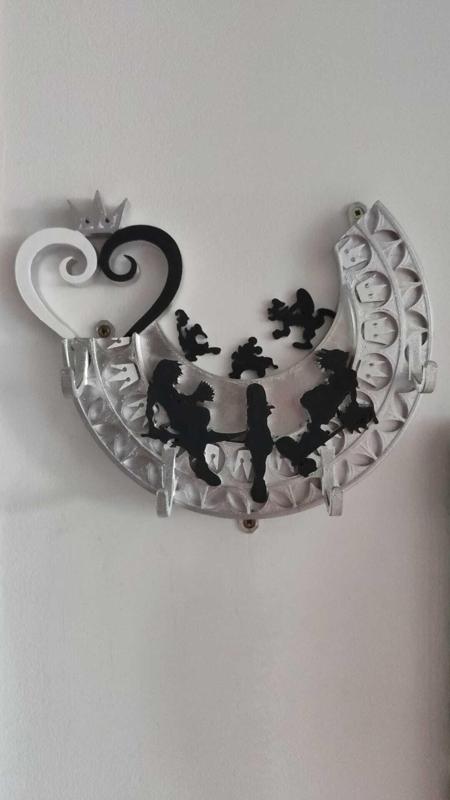 Kingdom Hearts key hanger