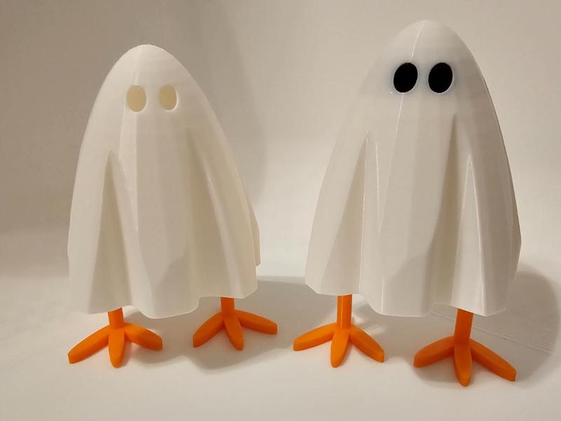 Ghost With Chicken Feet