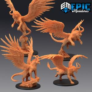 White Tiger of the West Set / Winged Beast King / Flying Monster