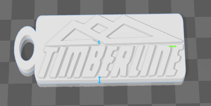 Ford Timberline Key Ring