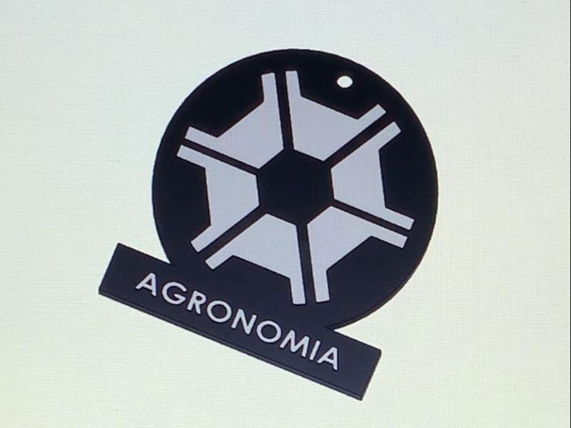 Agronomy Keychain