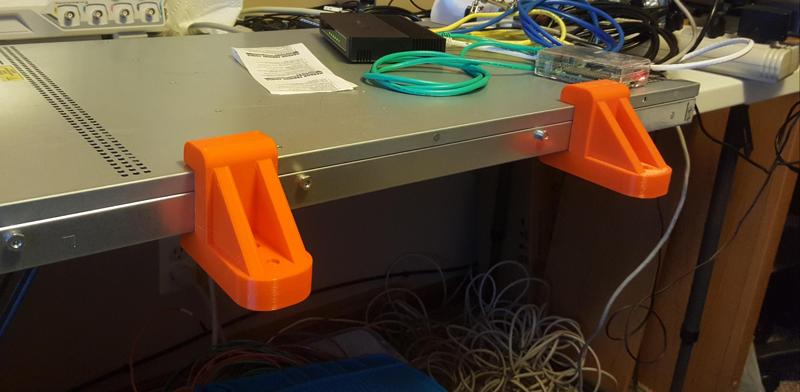 1U Rack Mountable Server Side Mount