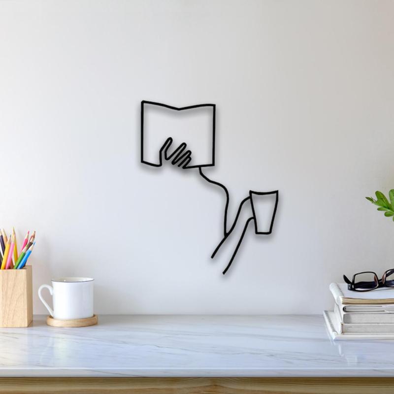 Reading Book Wall Art