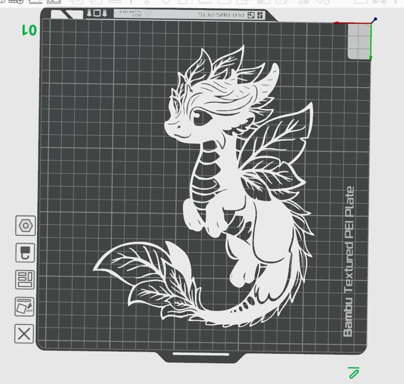 fairy dragon wall art