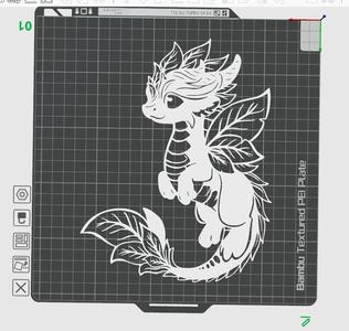 fairy dragon wall art