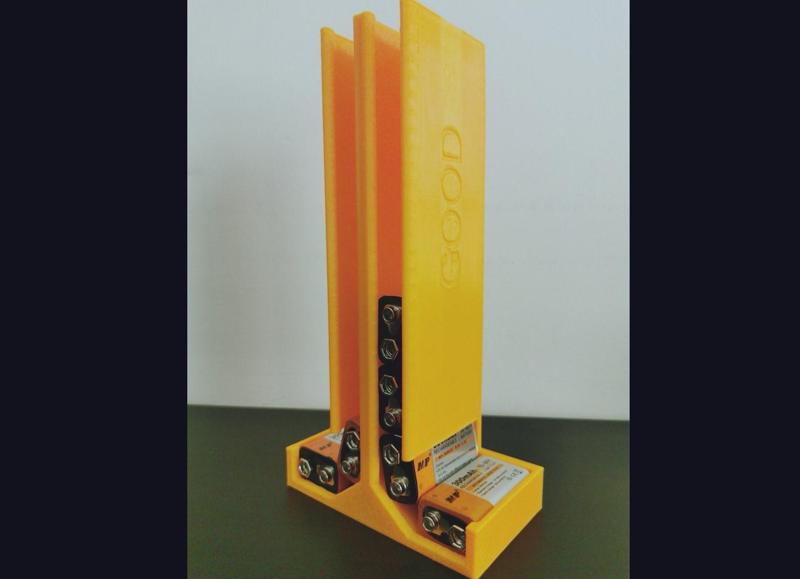 9V Battery Storage Holder