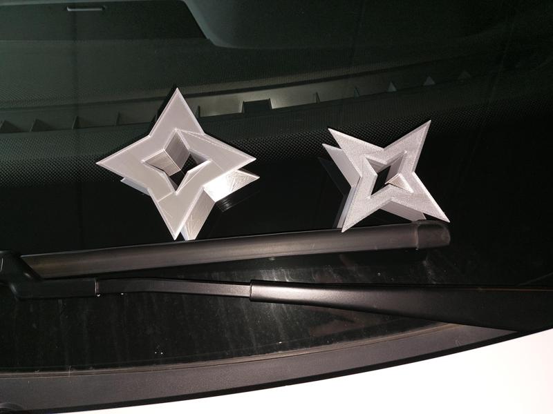 star icescraper / defroster / decoration