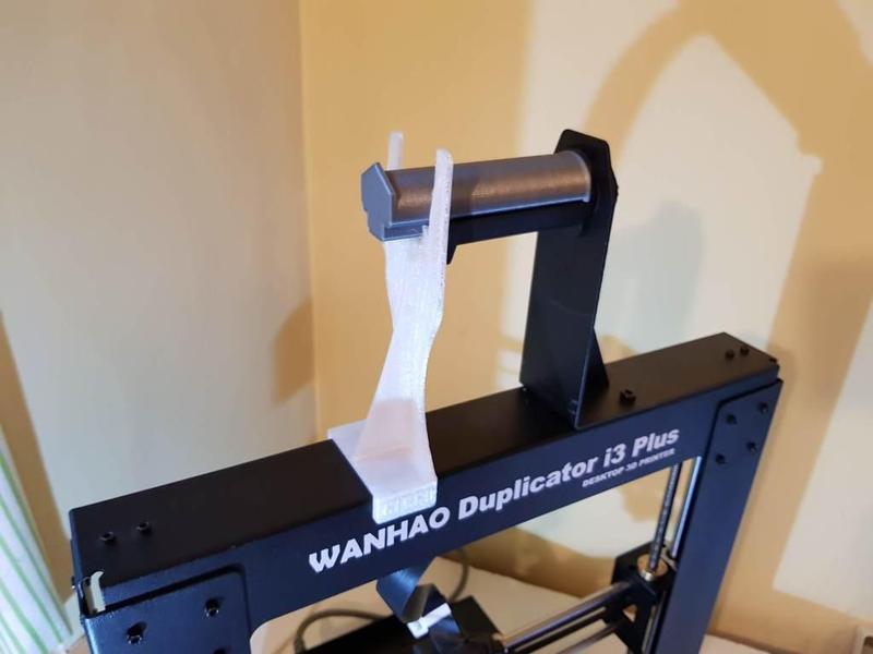 Variable length spool holder / slider for Wanhao i3 / Plus