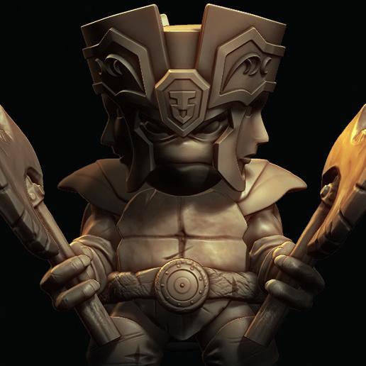 Ninja Turtle fusion Gemini (Knights of the Zodiac)