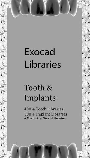 Exocad Tooth HQ Libraries