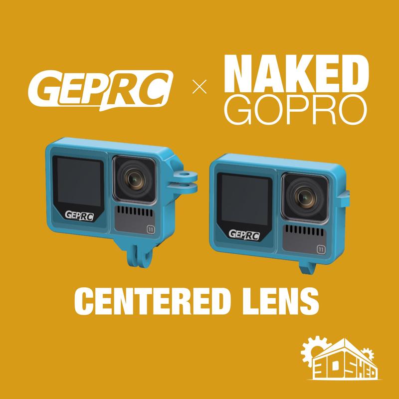 Geprc Naked Gopro 9-11 FPV Mount [Centered]