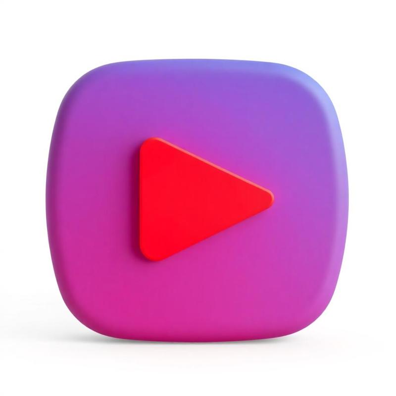 Vibrant Play Icon