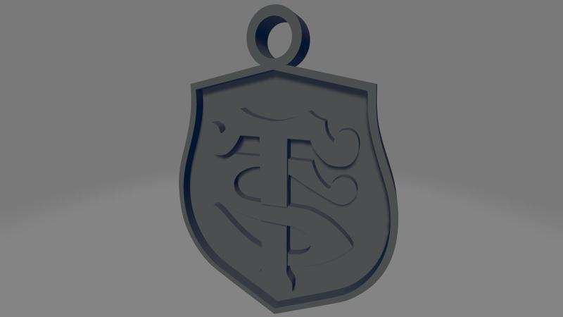 Stade Toulousain Keychain