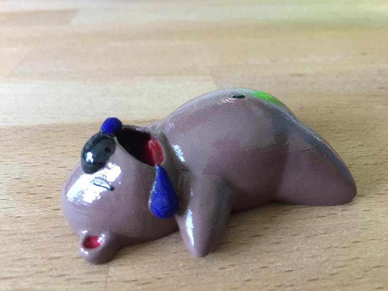 Sleeping Drooling Bear