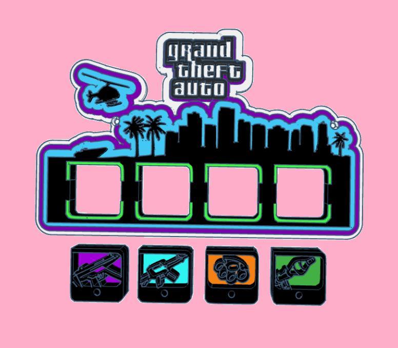 GTA Key Rings and Key Holders