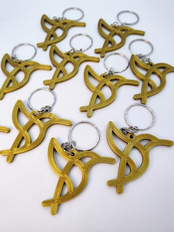 Hummingbird Keychain