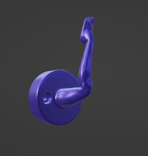 wall-mounted key holder