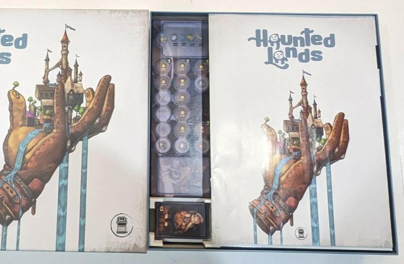 Haunted Lands Board Game Insert