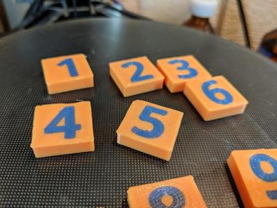 Digit bricks