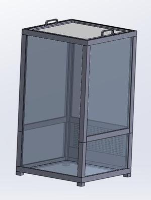 Insectarium - plantarium - Terrarium 430 x 230 mm