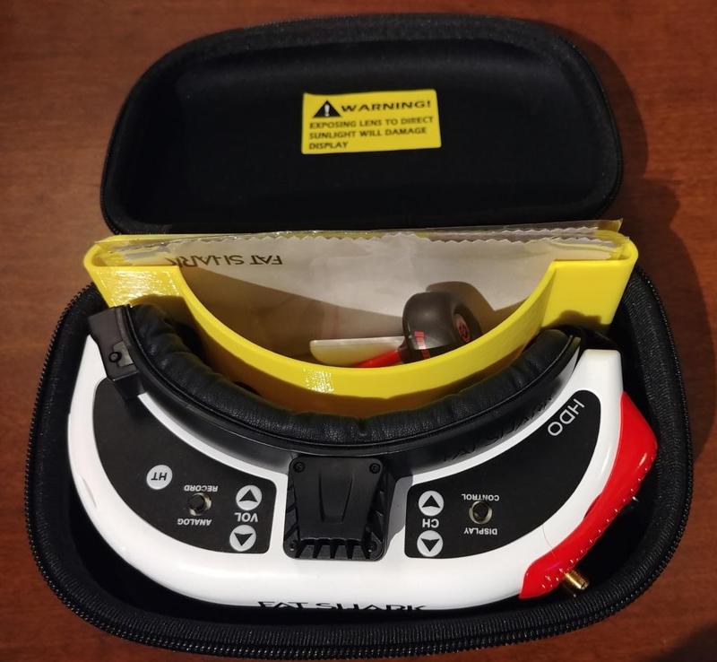 Fat Shark HDO Storage Compartment
