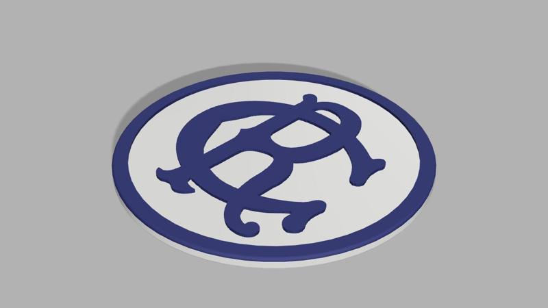 "Racing Club" Football Coaster