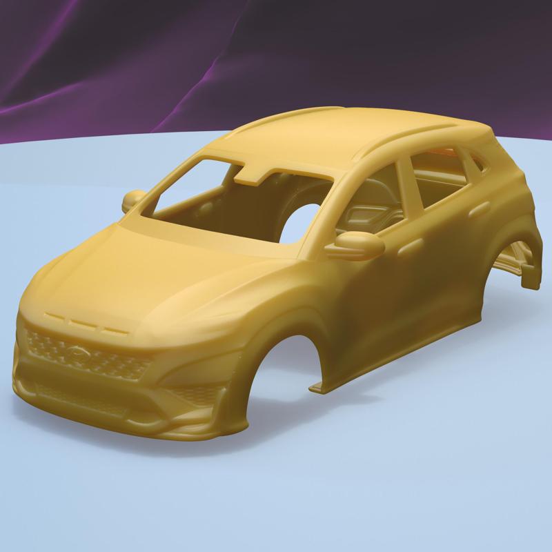 Hyundai Kon N Line 2022 (1/24) printable car body