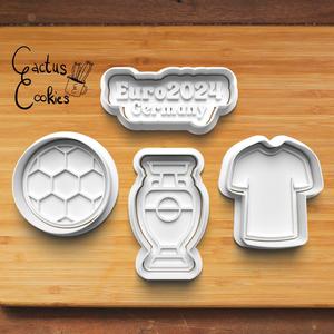 football euro cup Cookie Cutter set 0603