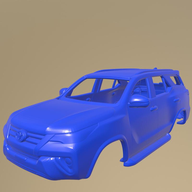 Toyota Fortuner VXR 2019 PRINTABLE CAR BODY
