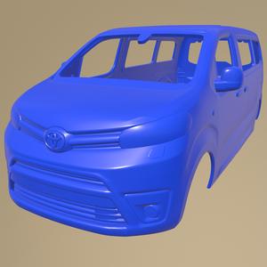 Toyota Proace Verso 2016 PRINTABLE CAR BODY