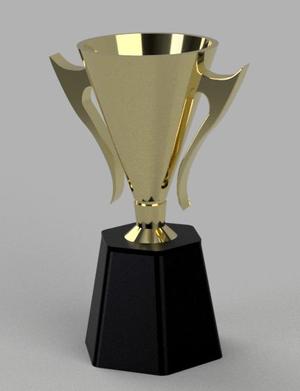 3D Trophy Cup