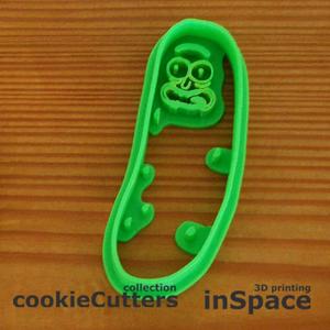 Cookies cutter - Pickle Rick