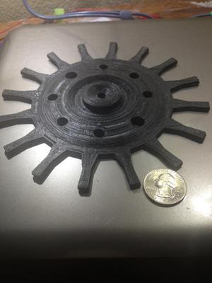 large 6 inch decrotive gear