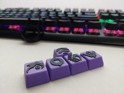 Set Keycap Valorant - OMEN