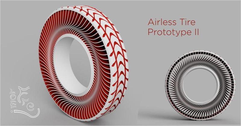 Airless Tyre Prototype 2