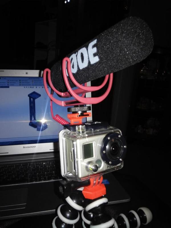 Gorillapod/GoPro/On-Camera Mic Hybrid Mount