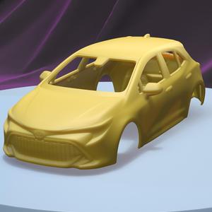 TOYOTA AURIS 2019 (1/24) printable car body