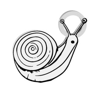 PREMIUM SNAIL KEYCHAIN / EARRINGS / NECKLACE