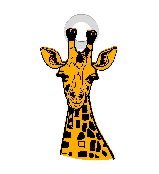 ADORABLE GIRAFFE KEYCHAIN / EARRINGS / NECKLACE