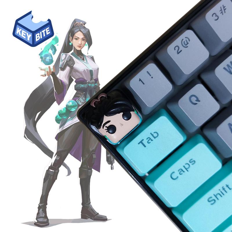 Sage - Valorant keycap for Mechanical Keyboard with Cherry MX Stem