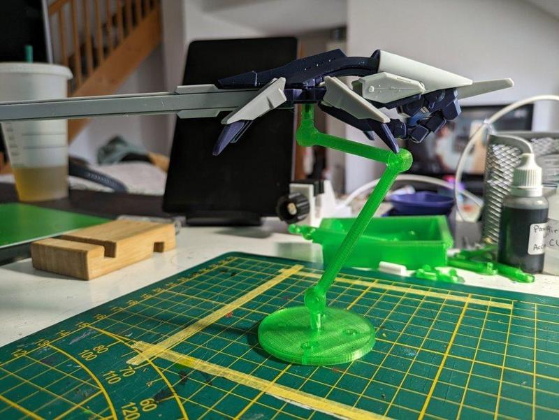 Gunpla small action arm base