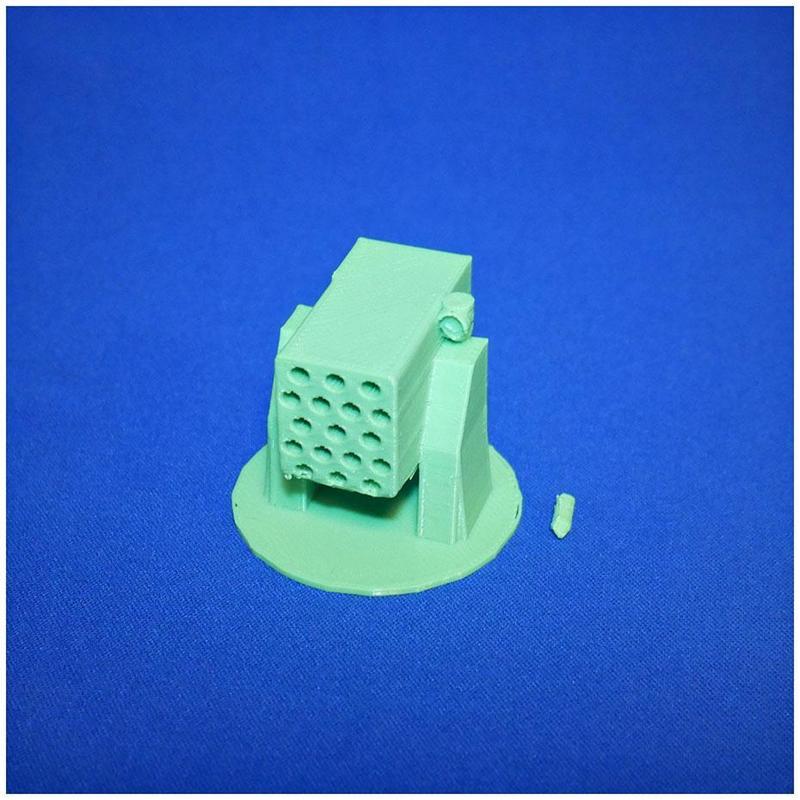 17-tube rapid barrage rocket-launcher