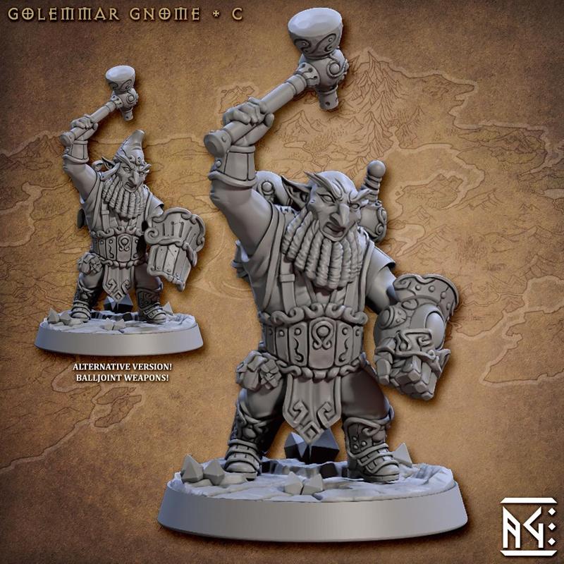 Golemmar Gnome - C (Gnomes of Golemmar)