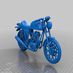 1:8 scaled Royal Enfield Continental GT