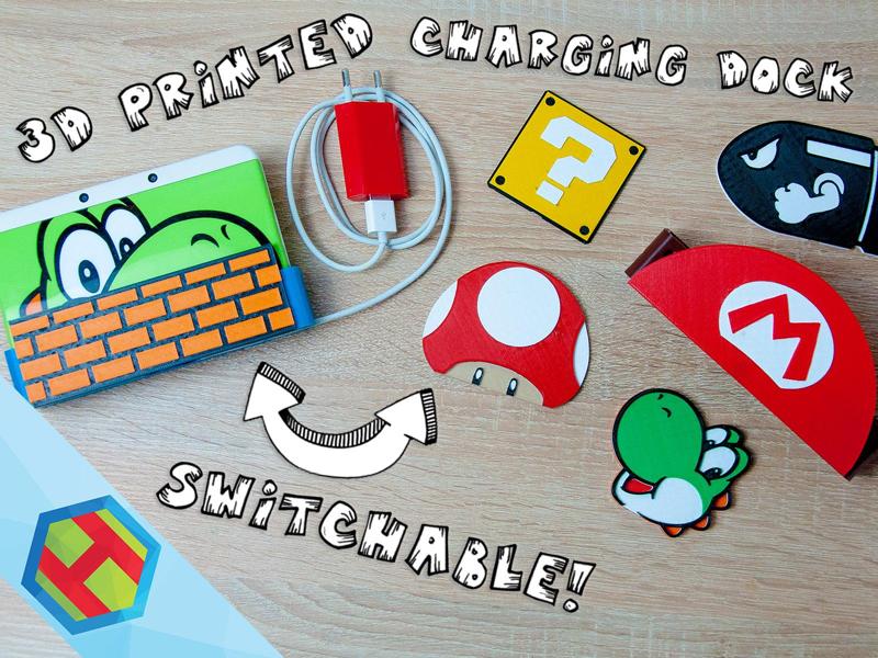 Charging dock for Nintendo New 3DS