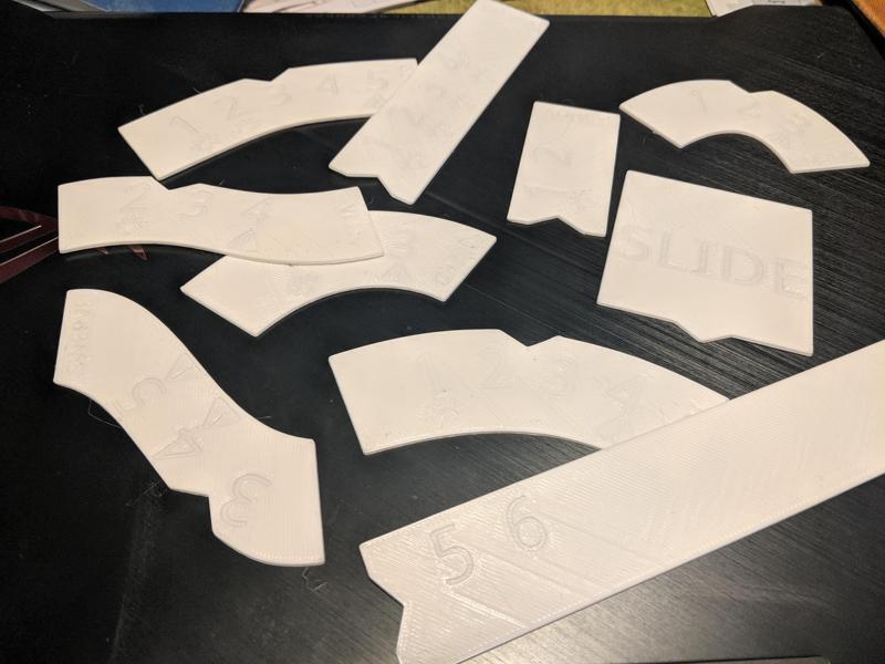 Gaslands - Minimal style Movement Templates