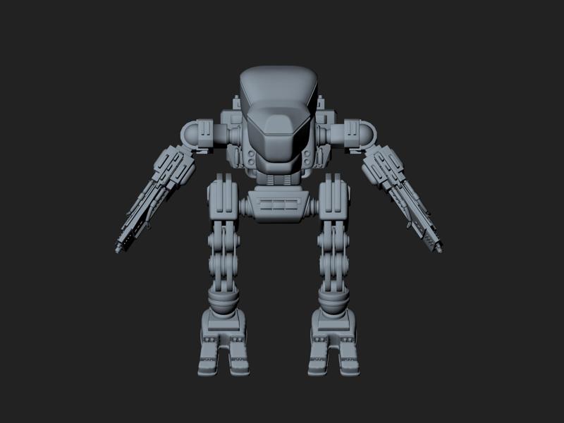 Robot - war robot - space robot - future robot