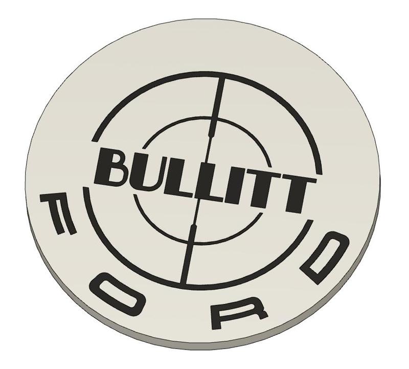 Bullitt Mustang Coaster